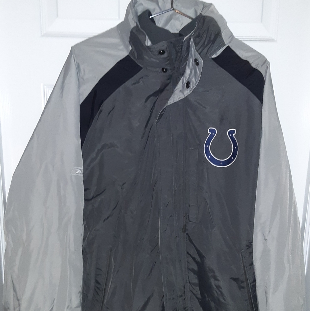 NFL Indianapolis Colts Reebok 2-in-1 Convertible Jacket